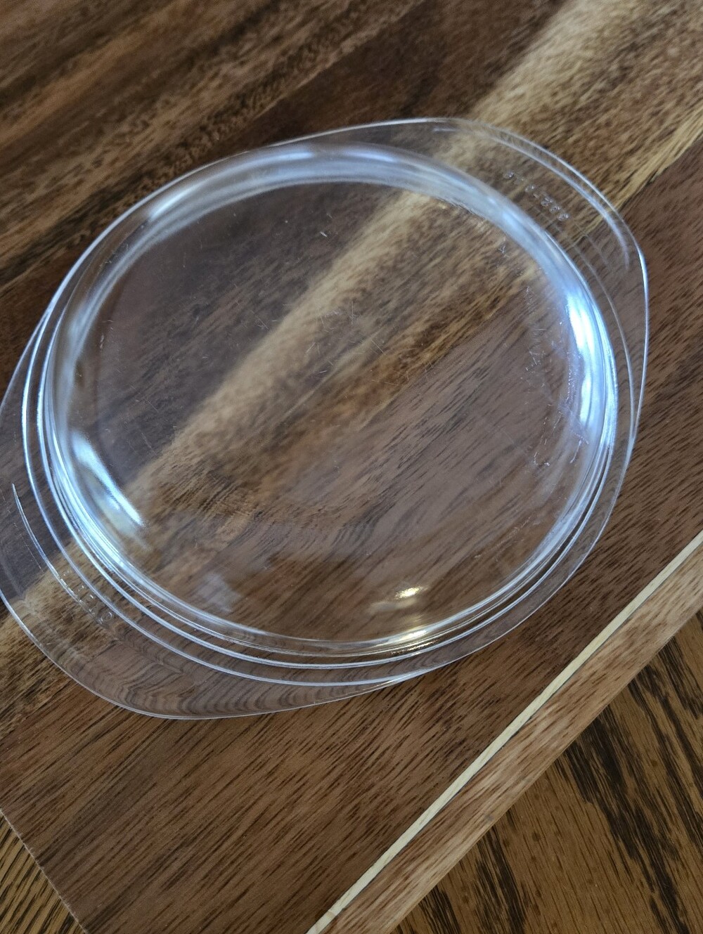 Vintage Pyrex 682-C Replacement Lid For 1 Quart- Clear Glass